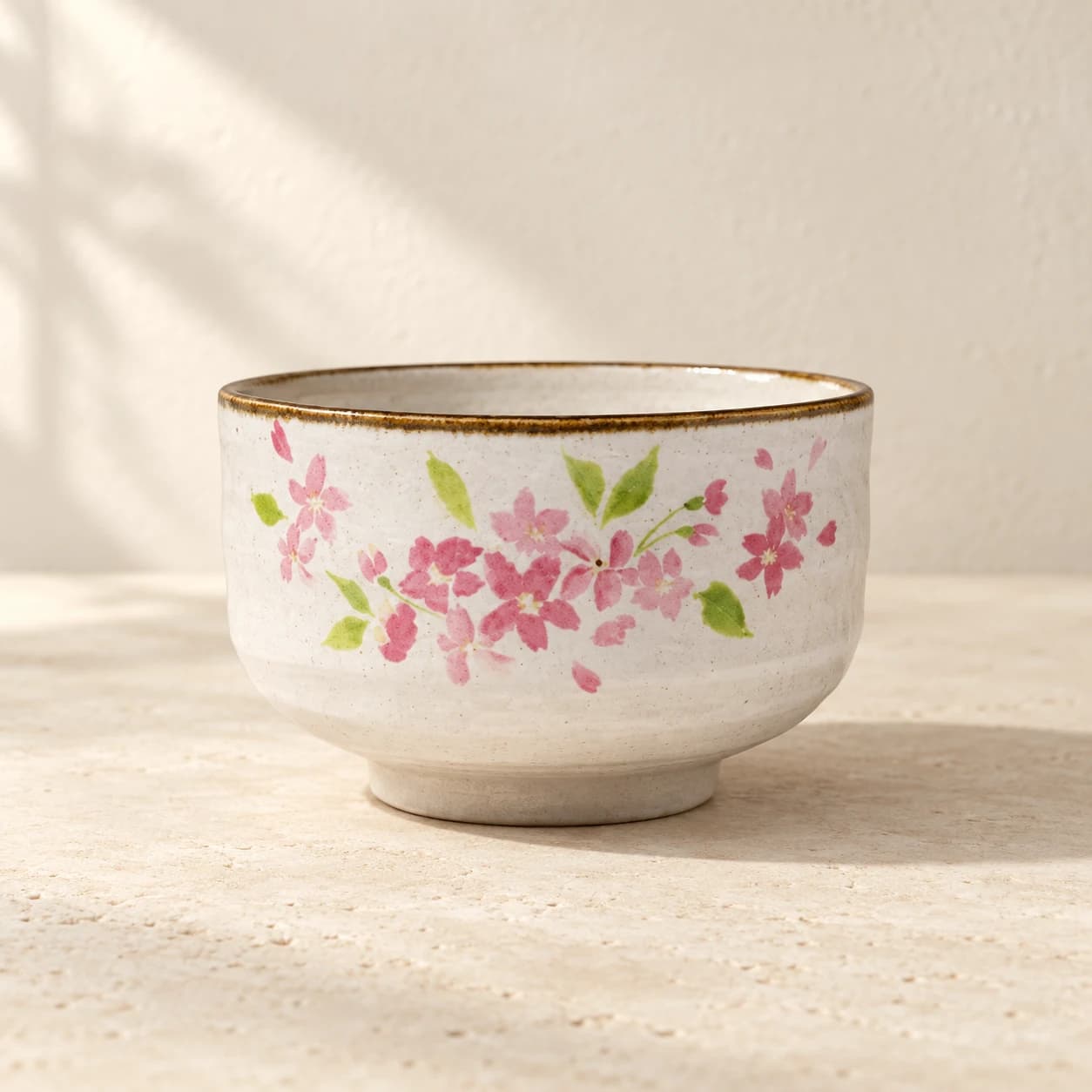 Blushed Garden Matcha Bowl